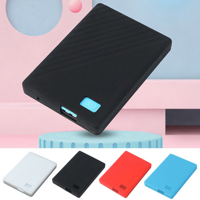 Protective Case Mobile Hard Disk Case Shockproof Anti-Drop Elastic Protective Case For WD 4TB/5TB My Passport