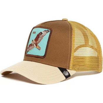 Лятна шапка Мъжки бейзболни шапки Snapback Мрежести шапки Хип-хоп Шапки с бродирани букви Готини мъжки шапки Женска външна ежедневна шапка за слънце