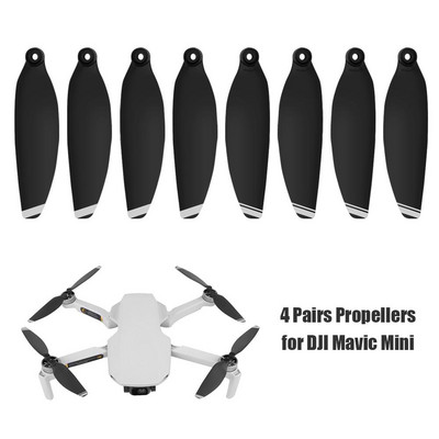 8 buc. Elice 4726F Elice cu zgomot redus Accesoriu de dronă cu eliberare rapidă pentru DJI Mavic Mini Blade