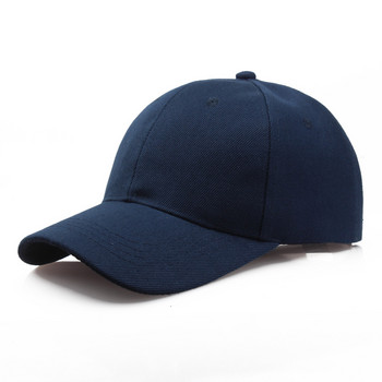 Μαύρο καπέλο μονόχρωμο καπέλο μπέιζμπολ Καπέλα Snapback Καπέλα κασκέτα Εφαρμοσμένα Casual Gorras Hip Hop Dad καπέλα για άνδρες Γυναικεία Unisex