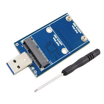 MSATA σε USB 6Gbps USB 3.0 σε mSATA SSD Περίβλημα USB3.0 σε θήκη mSATA Προσαρμογέας σκληρού δίσκου M2 SSD Εξωτερικός σκληρός δίσκος Mobile Box Θήκη σκληρού δίσκου