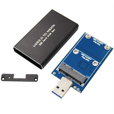 MSATA–USB 6Gbps USB 3.0–mSATA SSD-korpus USB3.0–mSATA-ümbris Kõvakettaadapter M2 SSD väline kõvaketas mobiilboksi kõvaketta ümbris