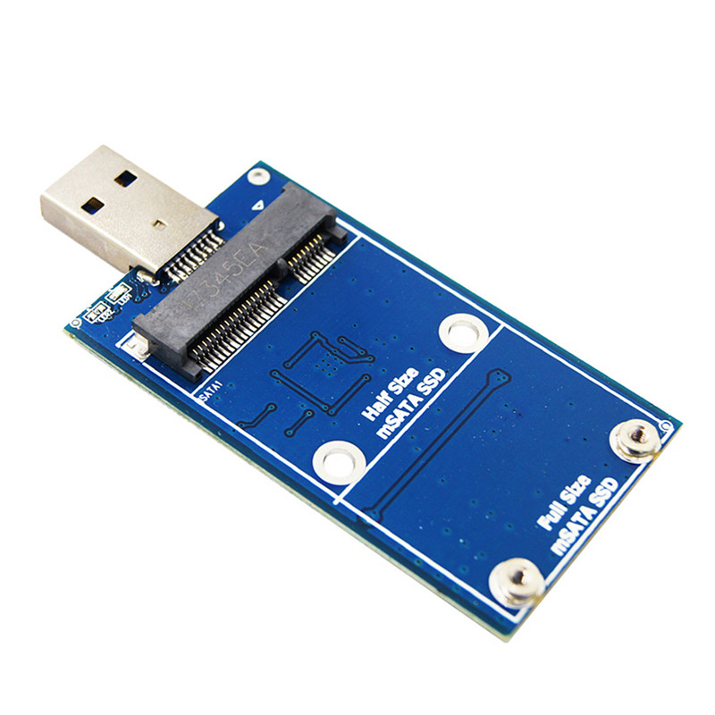 MSATA–USB 6Gbps USB 3.0–mSATA SSD-korpus USB3.0–mSATA-ümbris Kõvakettaadapter M2 SSD väline kõvaketas mobiilboksi kõvaketta ümbris
