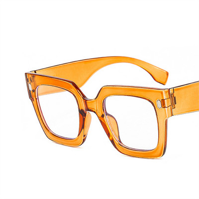 2023 Νέος μεταλλικός μισός σκελετός αντι μπλε γυαλιά Γυναικεία vintage γυαλιά γυαλιά Σκελετοί για γυναικεία ανδρικά S Asymmetric Glasses