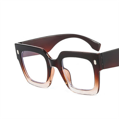 2023 Νέος μεταλλικός μισός σκελετός αντι μπλε γυαλιά Γυναικεία vintage γυαλιά γυαλιά Σκελετοί για γυναικεία ανδρικά S Asymmetric Glasses