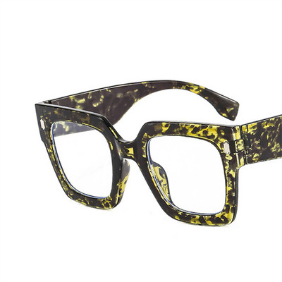 2023 Νέος μεταλλικός μισός σκελετός αντι μπλε γυαλιά Γυναικεία vintage γυαλιά γυαλιά Σκελετοί για γυναικεία ανδρικά S Asymmetric Glasses