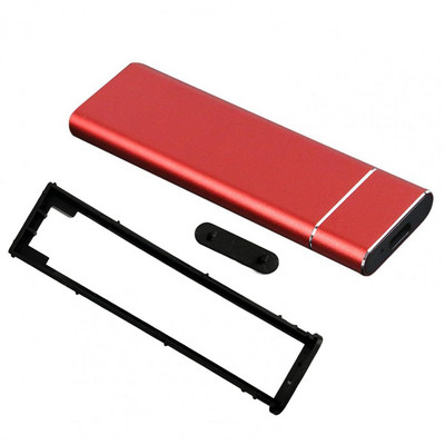 Aukščiausios kokybės kietojo disko korpusas išskirtinis USB3.1 tipo C SATA SSD kietojo disko dėžutė, nešiojama 4 spalvų kietojo disko dėžutė, skirta staliniam kompiuteriui