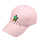 Noua șapcă de baseball cu brodată la modă cactus, bărbați și femei, protecție solară în aer liber, pălărie casual sport respirabilă