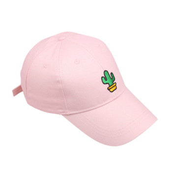Νέο ανδρικό και γυναικείο κεντημένο καπέλο μπέιζμπολ μόδας Cactus με αντηλιακή προστασία για αναπνεύσιμο αθλητικό καπέλο