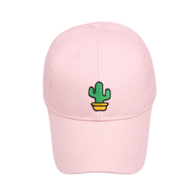 Noua șapcă de baseball cu brodată la modă cactus, bărbați și femei, protecție solară în aer liber, pălărie casual sport respirabilă