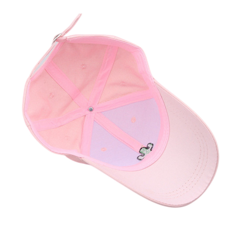 Noua șapcă de baseball cu brodată la modă cactus, bărbați și femei, protecție solară în aer liber, pălărie casual sport respirabilă