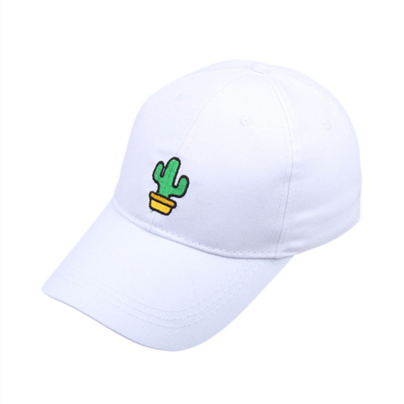 Noua șapcă de baseball cu brodată la modă cactus, bărbați și femei, protecție solară în aer liber, pălărie casual sport respirabilă