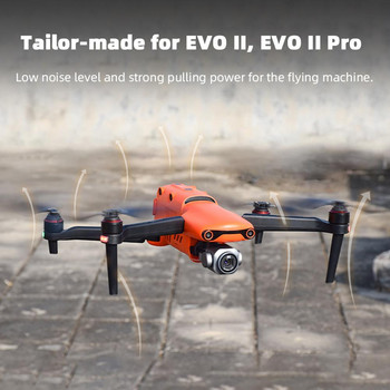2 ζεύγη έλικες Αντικατάσταση λεπίδας στηρίγματα γρήγορης αποδέσμευσης για αξεσουάρ Autel Evo Ii/evo Ii Pro Drone Ελαφρύς ανεμιστήρες φτερών
