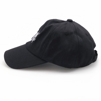 Κέντημα Gothic Street Punk Frauen Καπέλο μπέιζμπολ Ανδρικό βαμβακερό ρυθμιζόμενο καθαρό μαύρο αθλητικά καπέλα Γυναικεία Hip Hop Dad Καπέλο Νέο