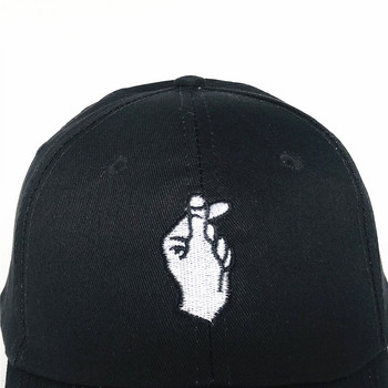 Χειρονομίες αγάπης Κέντημα με δάχτυλα Γκολφ Καπέλο μπέιζμπολ Bone Ανδρικές Γυναικείες Snapback Flipper Little Heart Sun Truck Hat Gorras