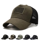 Mash beisbolo kepurė Vyrai Moterų taktinės armijos karinės tėčio kepurė JAV Amerikos vėliava Unisex hiphopo kepurė Sportinė lauko kepuraitė gorras hombre