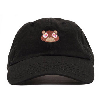 Kanye West Ye Bear Dad Υπέροχο καπέλο μπέιζμπολ Καλοκαίρι για άντρες Γυναικεία Snapback Unisex Αποκλειστική έκδοση Hip Hop Hot Style Καπέλο