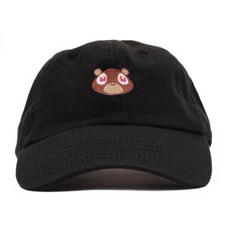 Kanye West Ye Bear Dad Încântător șapcă de baseball de vară pentru bărbați, femei, snapback, unisex, exclusivitate, hip hop, stil fierbinte.