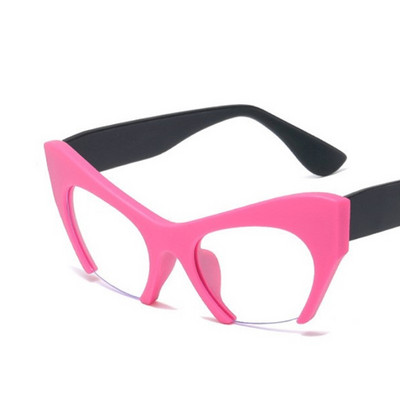 2022-es évjáratú macskaszemüvegek átlátszó vázú női divatos átlátszó optikai szemüvegkeret macskaszemüvegkeretek női szemüvegek