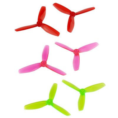 2023 Νέοι 5cm 3-Blades CW CCW Tri-Blade Propellers for 2204 2205 2206 2207 2209 Brushless Motor FPV Drones Quadcopter