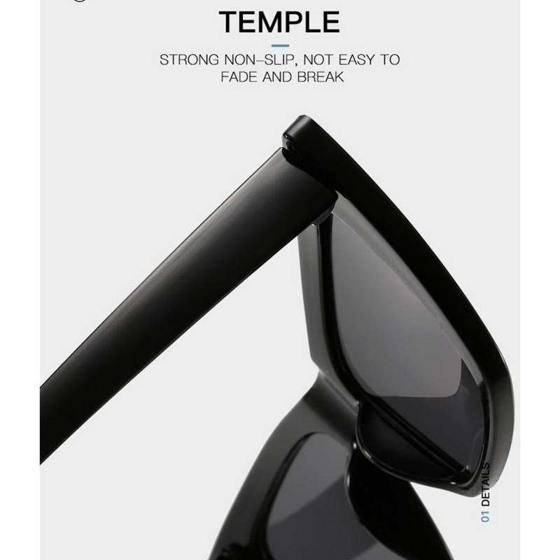 Nauji stilingi paprastumo vintage balti storo rėmelio katės akiniai moterims madingi akiniai nuo saulės maži trikampio formos katės akių akiniai nuo saulės