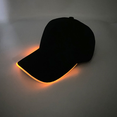 Модна шапка за деца и възрастни за фестивални LED консумативи за парти Blinky Lights Светеща шапка за неоново парти в нощен клуб