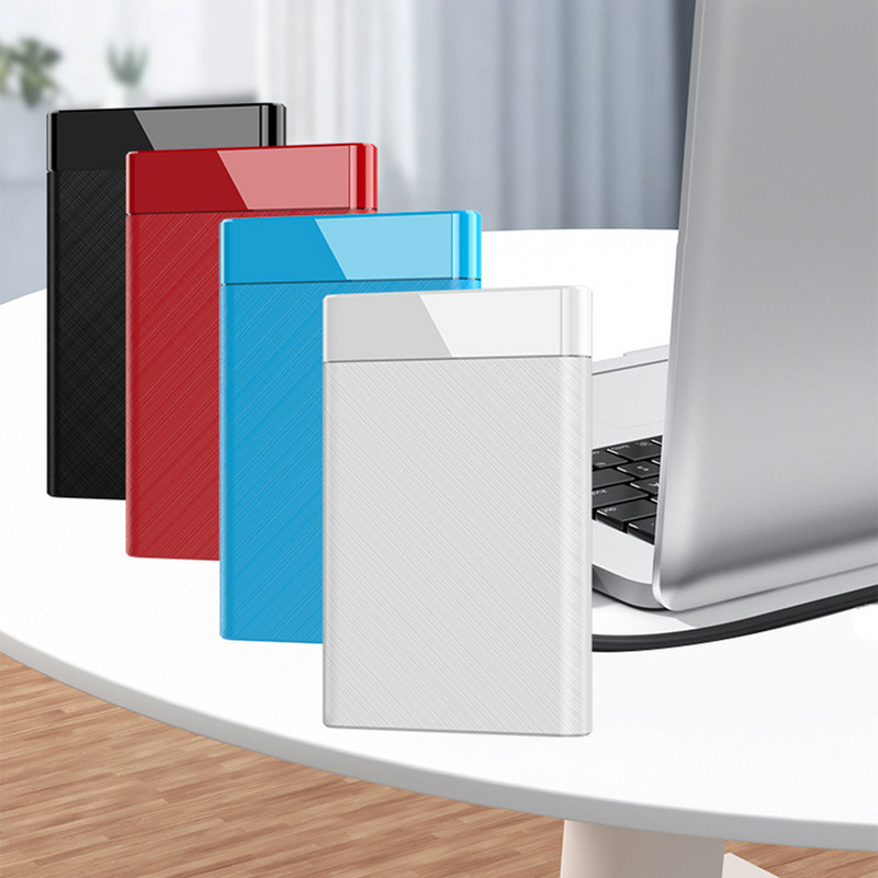 Θήκη σκληρού δίσκου φορητού 2,5 ιντσών 5 Gbps USB 3.0 σε SATA Εξωτερικό περίβλημα σκληρού δίσκου Σύνδεση και αναπαραγωγή Θήκη σκληρού δίσκου για SSD και HDD