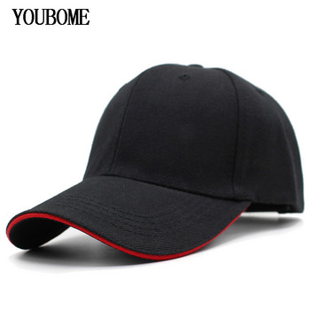 YOUBOME Дамски бейзболни шапки за мъже Brand Snapback Plain Solid Color Gorras Caps Hats Fashion Casquette Bone FemaLe Dad Cap