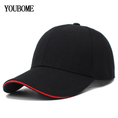 YOUBOME Дамски бейзболни шапки за мъже Brand Snapback Plain Solid Color Gorras Caps Hats Fashion Casquette Bone FemaLe Dad Cap