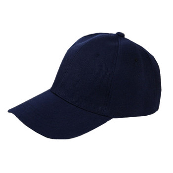 Μόδα ρετρό μονόχρωμο ανδρικό και γυναικείο καπέλο μπέιζμπολ για υπαίθρια αθλητικά περιστασιακά καπέλο αλογοουράς