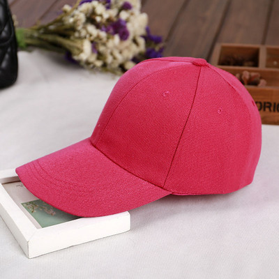 Moodne Retro ühevärviline meeste ja naiste universaalne pesapallimütsi vabas õhus sportlik vabaaja tüdrukute hobusesabamüts