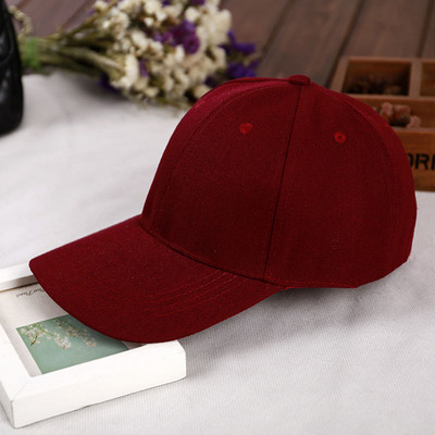 Moodne Retro ühevärviline meeste ja naiste universaalne pesapallimütsi vabas õhus sportlik vabaaja tüdrukute hobusesabamüts