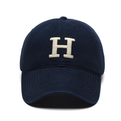 Beisbolo kepurė H raidė Cap Snapback Kepurė nuo saulės Pavasario rudens beisbolo kepurė Sportinė kepurė Hip Hop Fitted Cap Kepurės vyrams Moterys