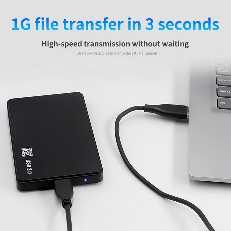 Carcasă pentru hard disk Cutie pentru hard disk fără drivere Cutie SSD externă USB SATA de 2,5 inchi inteligentă rezistentă la șocuri