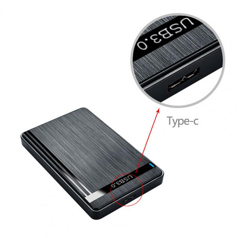 HDD Box Kapacitet 6T Kućište za tvrdi disk Smart Sleep za uštedu energije 2,5 inča SATA na USB 3.0 Vanjsko kućište za HDD SSD kućište