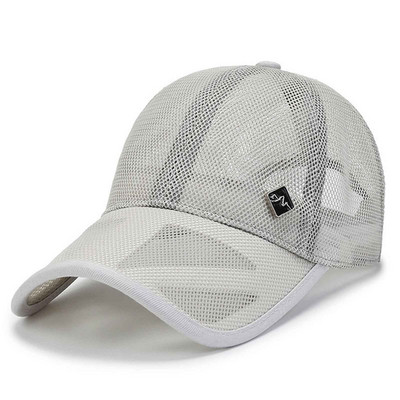 Vyrai, Moterys, 2022 m. Vasaros tinklinis beisbolo kepuraitė, greitai džiūsta, vėsinanti apsauga nuo saulės žygiams, golfui, bėgimui, reguliuojama „snapback“ kepurė gorras