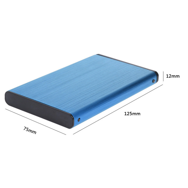 2,5-tolline USB 3.0 välise kõvaketta karp 10TB 6Gbps HDD SSD mobiilse korpuse ümbris