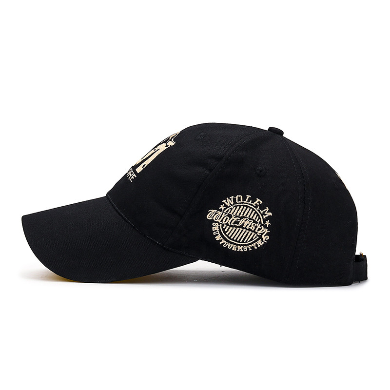 D&T 2021 m. Nauja madinga beisbolo kepuraitė vyrų moteriška unisex medvilnė Trend M siuvinėjimo logotipas Reguliuojamas apsaugos nuo saulės kepuraitės dangtelis