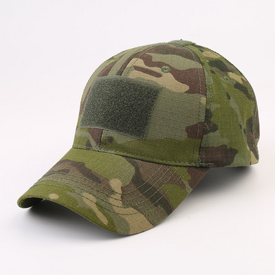 Kamuflaažist pesapallimüts, õues taktikaline sõjaväearmee isa-rekkameeste mütsid matkamine džunglijaht Camo Snapback mütsid naistele meestele