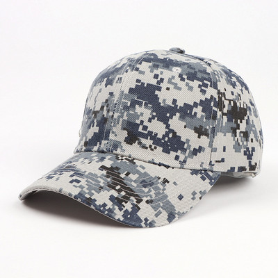 Kamuflaažist pesapallimüts, õues taktikaline sõjaväearmee isa-rekkameeste mütsid matkamine džunglijaht Camo Snapback mütsid naistele meestele
