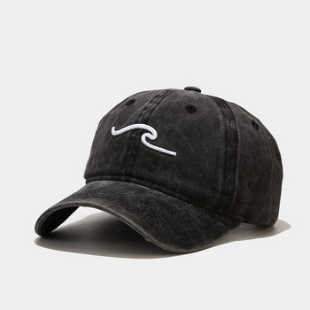 Πλυμένο βαμβακερό καπέλο μπαμπάς για άντρες Γυναικείο κέντημα με κέντημα μπέιζμπολ Καπέλα μόδας Καπέλα χιπ χοπ Καπέλο Snapback Sports Cap Bone Garros