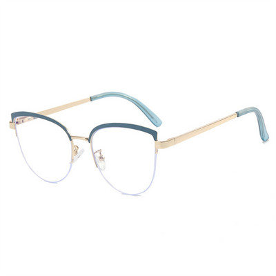 Vintage metallist kassisilmade prillid, naiste kassisilmad, retro luksuslikud prillid, raamid, brändi disainer arvutikirjanduse prillid