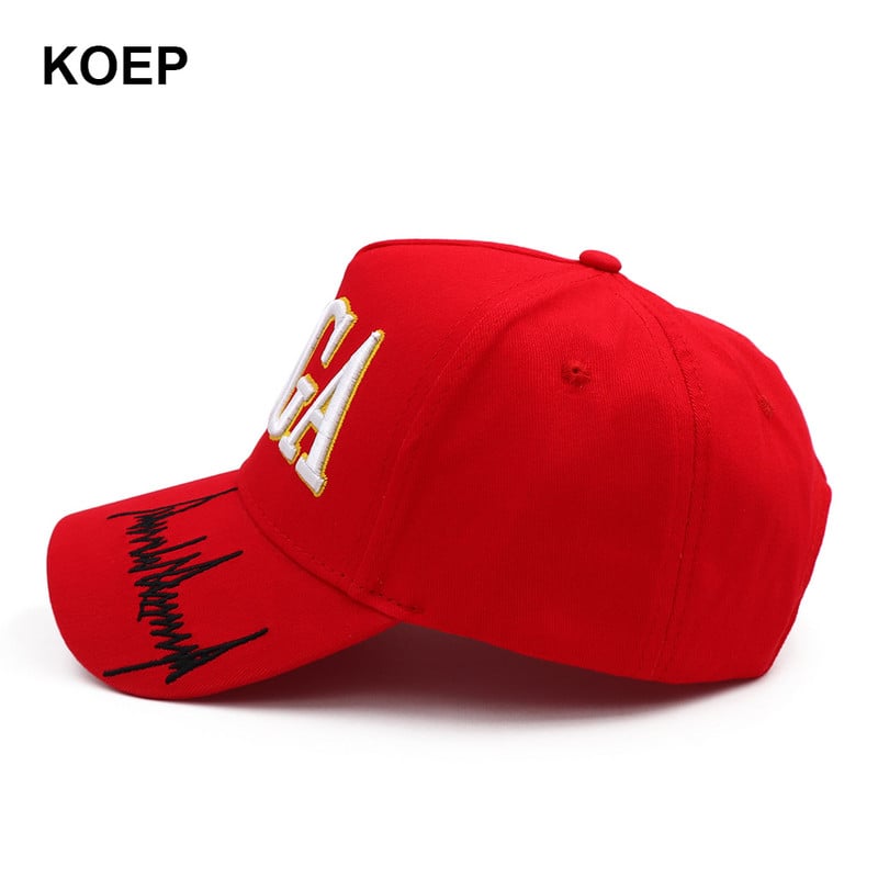 Nauja Donaldo Trumpo 2024 m. kepuraitė JAV vėliava beisbolo kepuraitės MAGA Trump Signature Snapback Prezidento kepurė 3D siuvinėjimas Drop Pristatymas
