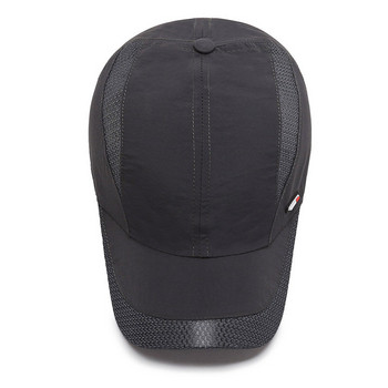 Νέα ανοιξιάτικα καλοκαιρινά ανδρικά καπέλα μπέιζμπολ Ανδρικά καπέλα με δίχτυ που αναπνέουν Μαύρα αθλητικά καπέλα ψαρέματος μπαμπά Καπέλο για άνδρες Dropshipping