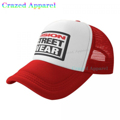 Vision Street Wear 1604 Baseball Cap Trucker Καπέλα Καπέλα ανδρικό καπέλο Καπέλα hip hop Ρυθμιζόμενο καπάκι για γυναίκες Ανδρικά καπέλα