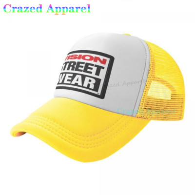 Vision Street Wear 1604 Baseball Cap Trucker Καπέλα Καπέλα ανδρικό καπέλο Καπέλα hip hop Ρυθμιζόμενο καπάκι για γυναίκες Ανδρικά καπέλα