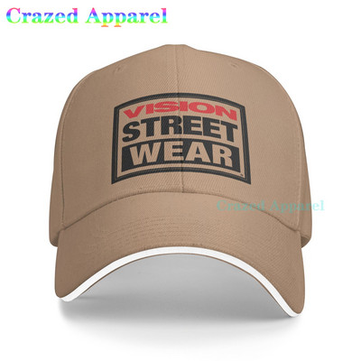 Vision Street Wear 1604 Baseball Cap Trucker Καπέλα Καπέλα ανδρικό καπέλο Καπέλα hip hop Ρυθμιζόμενο καπάκι για γυναίκες Ανδρικά καπέλα
