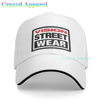 Vision Street Wear 1604 Baseball Cap Trucker Καπέλα Καπέλα ανδρικό καπέλο Καπέλα hip hop Ρυθμιζόμενο καπάκι για γυναίκες Ανδρικά καπέλα