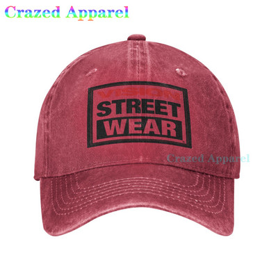 Vision Street Wear 1604 Baseball Cap Trucker Καπέλα Καπέλα ανδρικό καπέλο Καπέλα hip hop Ρυθμιζόμενο καπάκι για γυναίκες Ανδρικά καπέλα
