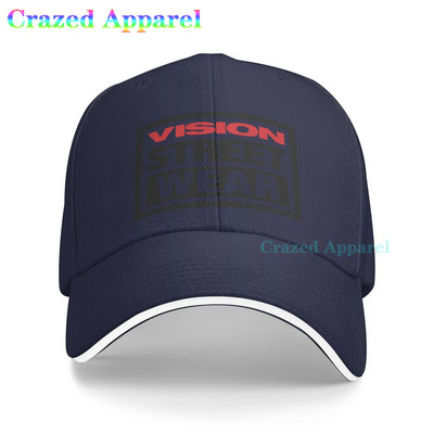Vision Street Wear 1604 Baseball Cap Trucker Καπέλα Καπέλα ανδρικό καπέλο Καπέλα hip hop Ρυθμιζόμενο καπάκι για γυναίκες Ανδρικά καπέλα